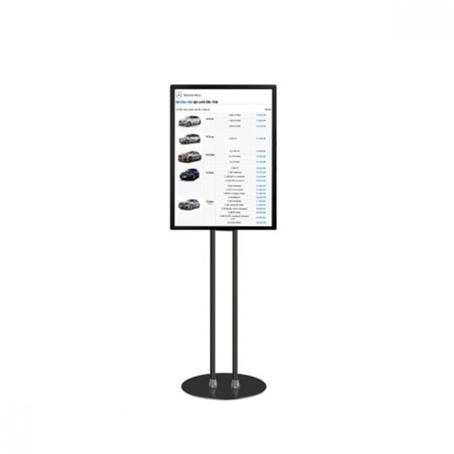 스탠드형 라이트 패널 실내용 식당 입구 광고판 메뉴판 안내판 (A1 흑색)